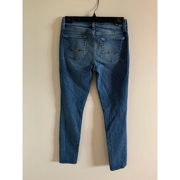 7 For All Mankind High Rise Roxanne Skinny Jean - Picture 3 of 6